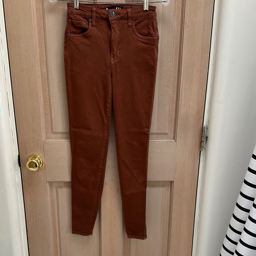 Kut from the Kloth Women's Tan Skinny Jeans
